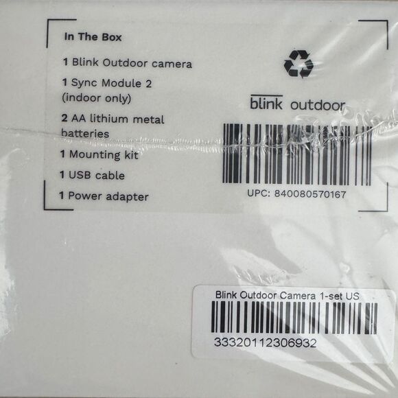 Blink Outdoor Security Camera 3rd Generation Battery Powered - New Sealed Box - Picture 3 of 3